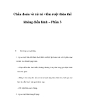 Chẩn đoán và xử trí viêm ruột thừa thể không điển hình – Phần 3 