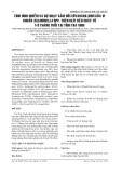 BÁO CÁO NGHIÊN CỨU KHOA HỌC KỸ THUẬT:  THE PREVALENCE AND ANTIBIOTIC SENSIBILITY OF SALMONELLA SPP. ISOLATED FROM 1-3 MONTHS OLD DIARRHEA PIGLETS IN TRA VINH PROVINCE 