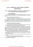  GIÁO TRÌNH KIỂM TRA CHẤT LƯỢNG SẢN PHẨM NGÀNH MAY - CHƯƠNG 2 : KIỂM TRA CHẤT LƯỢNG SẢN PHẨM NGHÀNH MAY