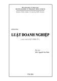 BÀI GIẢNG LUẬT DOANH NGHIỆP -  BÀI 1: NHỮNG VẤN ĐỀ CƠ BẢN VỀ CÔNG TY