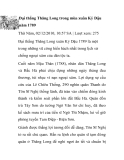 Đại thắng Thăng Long trong mùa xuân Kỷ Dậu năm 1789 