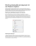 FilerFrog thành phần mở rộng tuyệt vời cho Windows Explorer