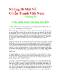 Những Bí Mật Về Chiến Tranh Việt Nam - Chương 30 Cuộc chiến tranh vẫn đang tiếp