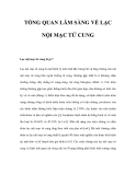 TỔNG QUAN LÂM SÀNG VỀ LẠC NỘI MẠC TỬ CUNG 