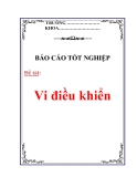 Báo cáo tốt nghiệp: Vi điều khiển