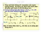 Điện tử học : Mạch khuếch đại tín hiệu nhỏ part 5