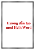 Hướng dẫn tạo mod HelloWord