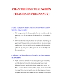 ĐẶC ĐIỂM CHẤN THƯƠNG THAI NGHÉN (TRAUMA IN PREGNANCY) 