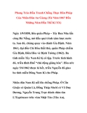 Phong Trào Đấu Tranh Chống Thực Dân Pháp Của Nhân Dân An Giang (Từ Năm 1867 Đến Những Năm Đầu Thế Kỉ XX)