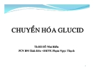 CHUYỂN HÓA GLUCIDE