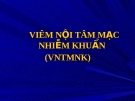 Viêm nội tạng nhiễm khuẩn