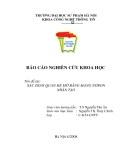 BÁO CÁO NGHIÊN CỨU KHOA HỌC: XÁC ĐỊNH QUAN HỆ MỜ BẰNG MẠNG NƠRON NHÂN TẠO