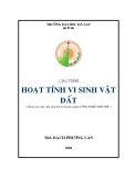 HOẠT TÍNH VI SINH VẬT ĐẤT part 1