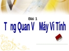 BÀI 1 - TỔNG QUAN VỀ MÁY TÍNH 