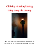 Cái bóng và những khoảng trống trong văn chương_1