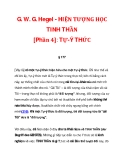 G. W. G. Hegel - HIỆN TƯỢNG HỌC TINH THẦN [Phần 4]: TỰ-Ý THỨC_3