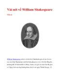 Vài nét về William Shakespeare_1