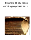 Đề cương 88 câu hỏi ôn thi Tốt nghiệp THPT 2011 _6