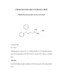 DIPHENHYDRAMIN HYDROCLORID  