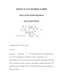 DOXYCYCLIN HYDROCLORID 