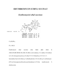 ERYTHROMYCIN ETHYL SUCINAT  