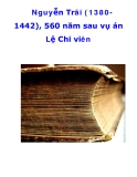 Nguyễn Trãi (13801442), 560 năm sau vụ án Lệ Chi viên _5