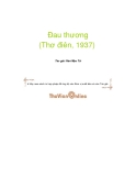 Đau Thương - Hàn Mạc Tử Phần 1