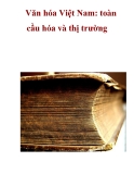 Văn hóa Việt Nam: toàn cầu hóa và thị trường  _2