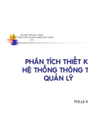 GIÁO TRÌNH TIN HỌC_PHÂN TÍCH THIẾT KẾ HỆ THỐNG THÔNG TIN QUẢN LÝ