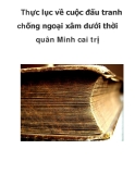 Thực lục về cuộc đấu tranh chống ngoại xâm dưới thời quân Minh cai trị_10