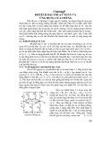 Giáo trình môn kỹ thuật điện tử - Chương 5