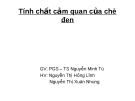 Tính chất cảm quan của chè đen