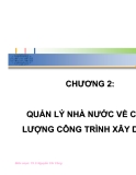 QUẢN LÝ CHẤT LƯỢNG TRONG XÂY DỰNG CƠ BẢN - CHƯƠNG 2