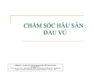 CHĂM SÓC HẬU SẢN