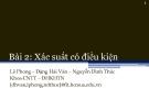 Học Xác suất có điều kiện