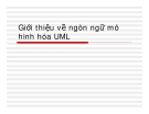 Phân tích thiết kế hướng đối tượng - Giới thiệu về ngôn ngữ mô hình hóa UML