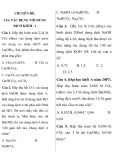 CHUYÊN ĐỀ HÓA HỌC : CO2 TÁC DỤNG VỚI DUNG DỊCH KIỀM 