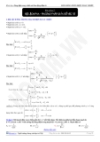 Bài tập vật lý 7: Độ lêch pha, phương pháp giản đồ vector