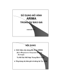 Sử dụng mô hình arima trong dự báo