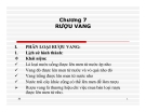 Chương 7 Rượu vang