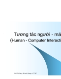 Tương tác người - máy (Human - Computer Interaction) - Phần 2