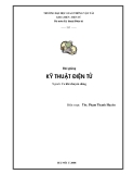 Kỹ thuật điện tử - Chương số 1