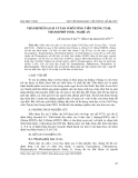 Báo cáo nghiên cứu khoa học: "Thành phần loài vi tảo ở hồ Công viên trung tâm, thành phố Vinh - Nghệ An."