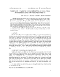 Báo cáo nghiên cứu khoa học: " Nghiên cứu về ký sinh trùng trên Rắn ráo trâu (Ptyas mucosus Linnaeus, 1758) ở khu vực Nghệ An"