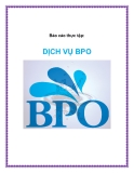 Báo cáo thực tập: DỊCH VỤ BPO