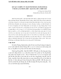 Báo cáo nghiên cứu khoa học: "  KẾT QUẢ NGHIÊN CỨU HỌ BƯỚM PHƯỢNG (PAPILIONIDAE) Ở HÀNH LANG PHONG ĐIỀN - BẠCH MÃ, THỪA THIÊN HUẾ"