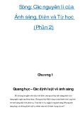 Sóng: Các nguyên lí của Ánh sáng, Điện và Từ học (Phần 2)