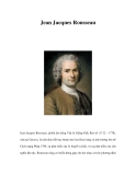 Jean Jacques Rousseau 