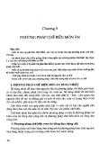 Lý thuyết Kỹ thuật chế biến sản phẩm ăn uống - Chương 5
