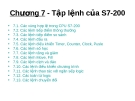 Tập lệnh của S7 - 200